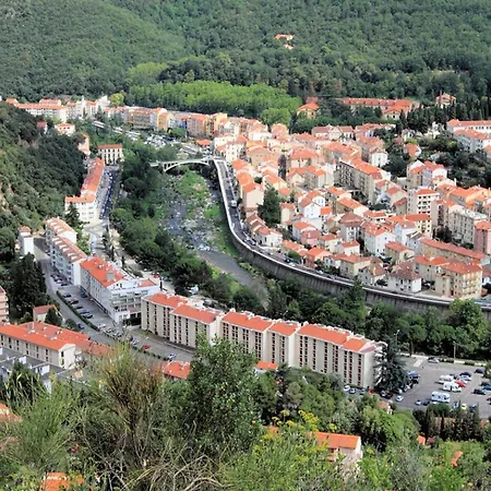Апартаменты F2 Avec Wifi, 4 Personnes, Amelie-les-bains - Fr-1-703-110 Амели-ле-Бен-Палальда